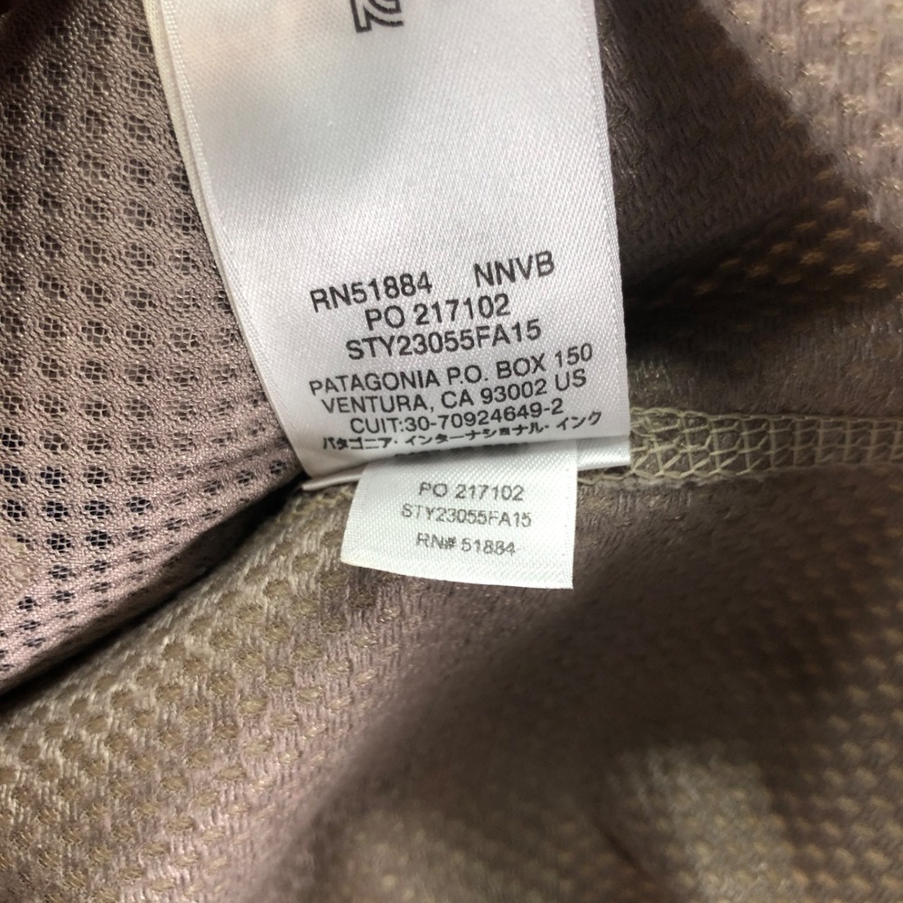 Patagonia Jacket Mens Large Natural Retro X Classic Fleece High Pile Fleece - Picture 9 of 11